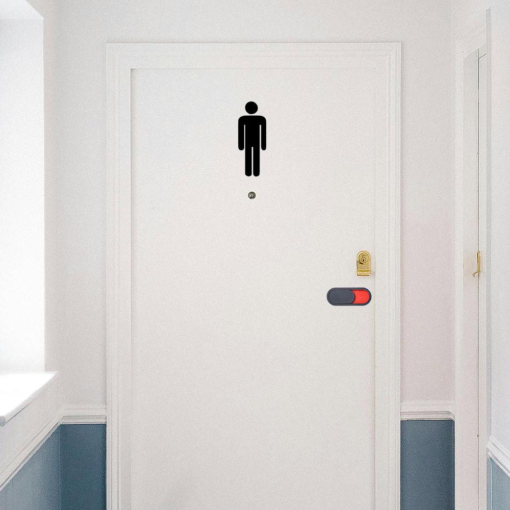 Home Bathroom Occupied Sign - Kaydırmalı Açık Rahatsız Etmeyin Levhası 10*4cm