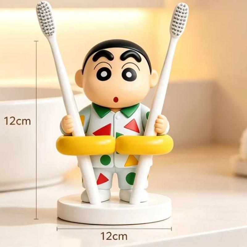 Home Edit Bathroom Storage - Sevimli Diş Fırçası Tutucu Karikatür Crayon