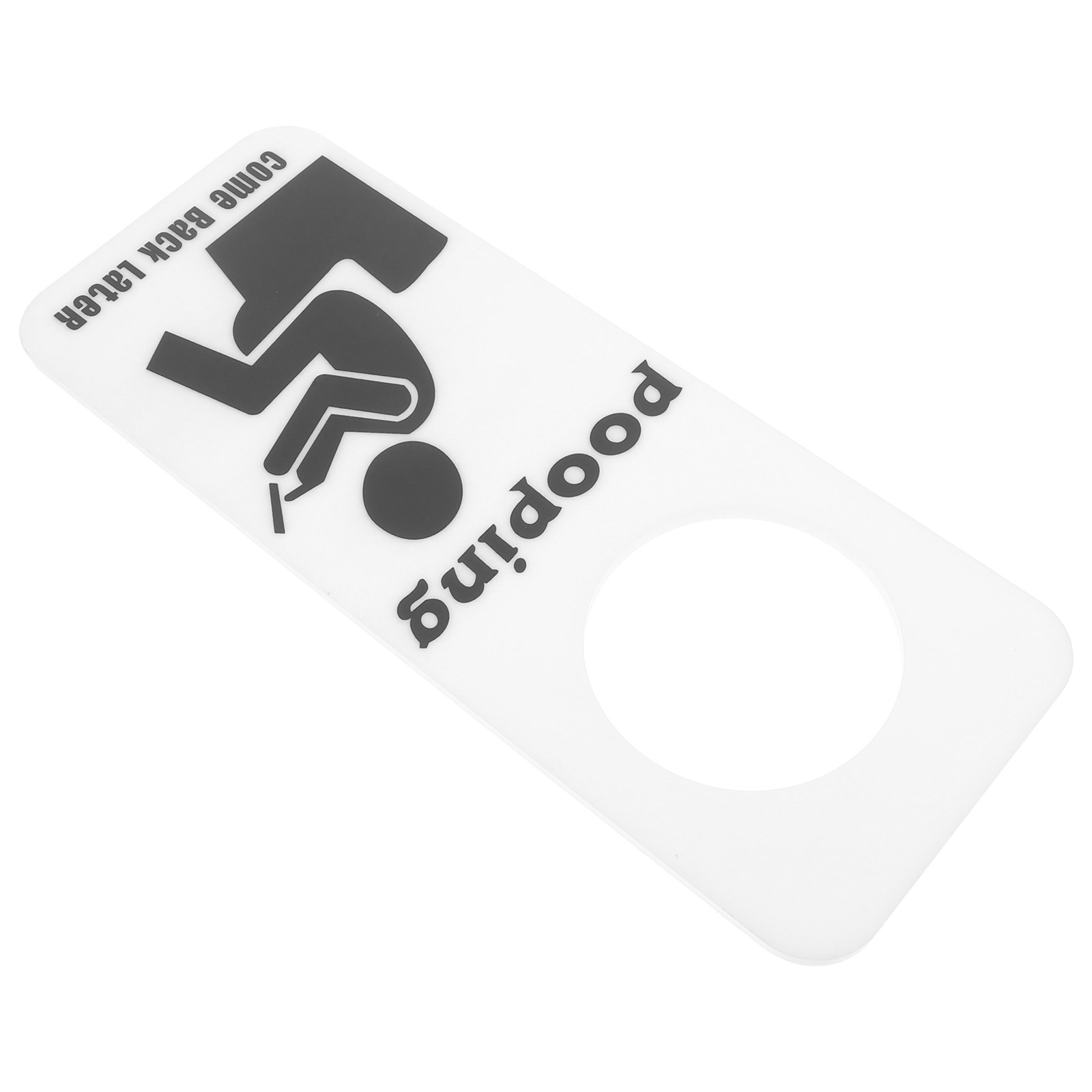 Home Bathroom Occupied Sign - Banyo Dolu Kapı İşareti Komik Asılı