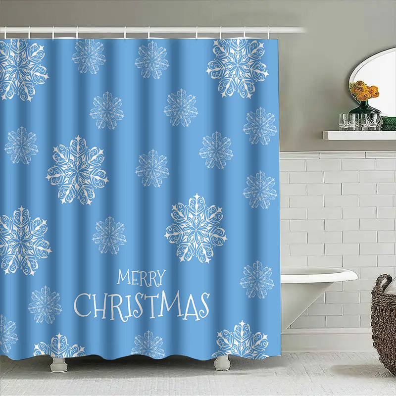 Noel Duş Perdesi Kar Tanesi Ma - Home Bathroom Ideas incelemesi ve fiyatı