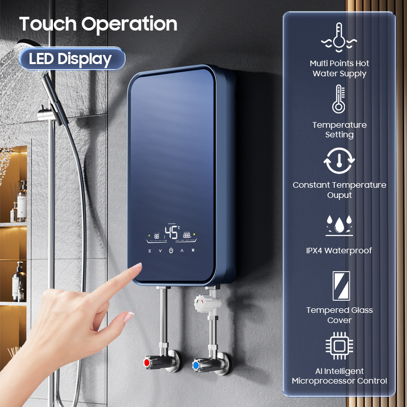 Ev Tipi Akıllı Tüm Ev 16kW 18k - Home Bathroom Geyser incelemesi ve fiyatı