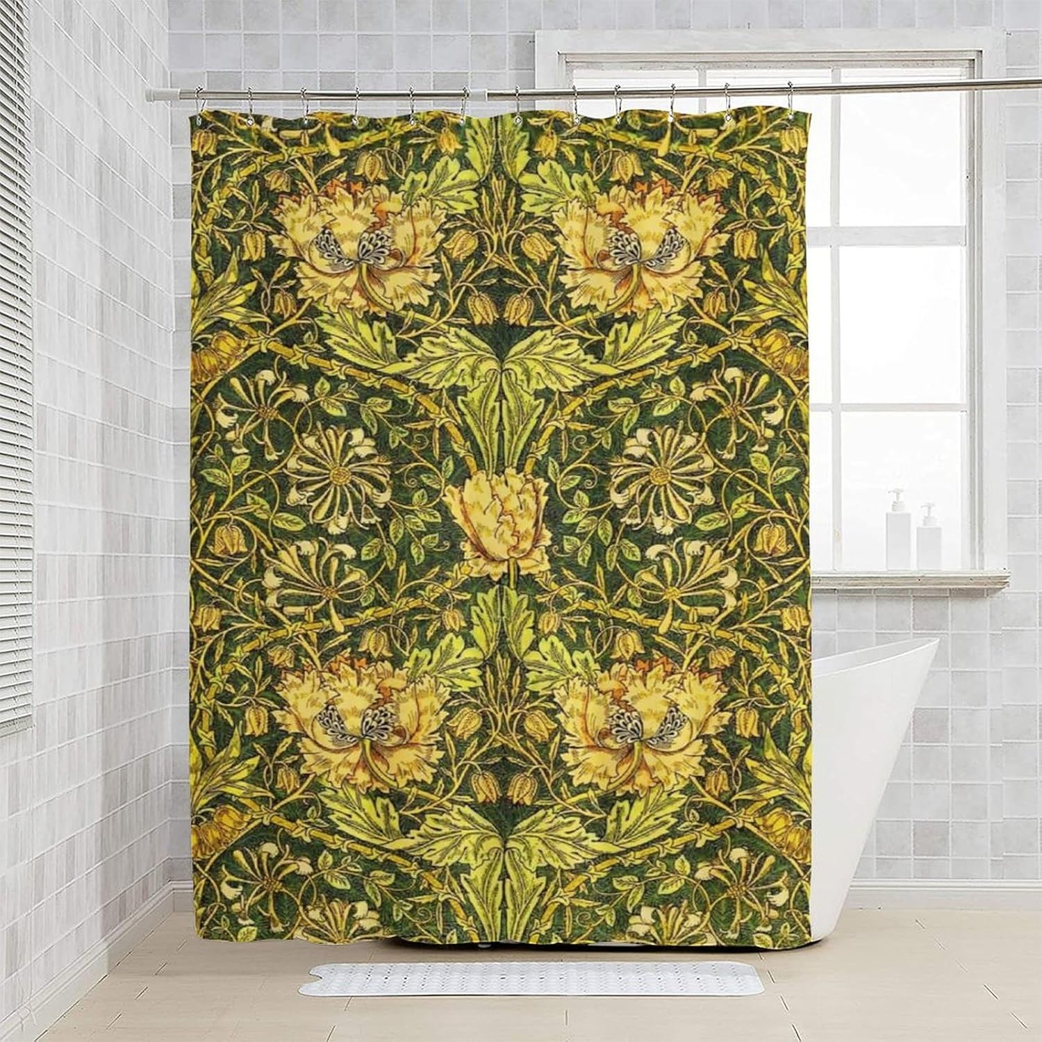 Su geçirmez Botanik Duş Perdes - Home Bathroom Ideas incelemesi ve fiyatı