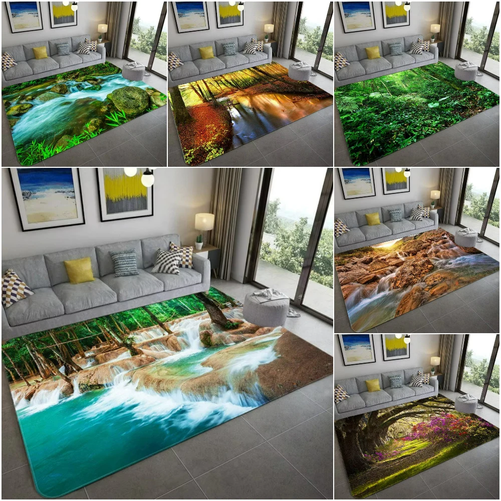 Doğa Ilham 3D Manzara Halı Yum - Home Bathroom Ideas incelemesi ve fiyatı