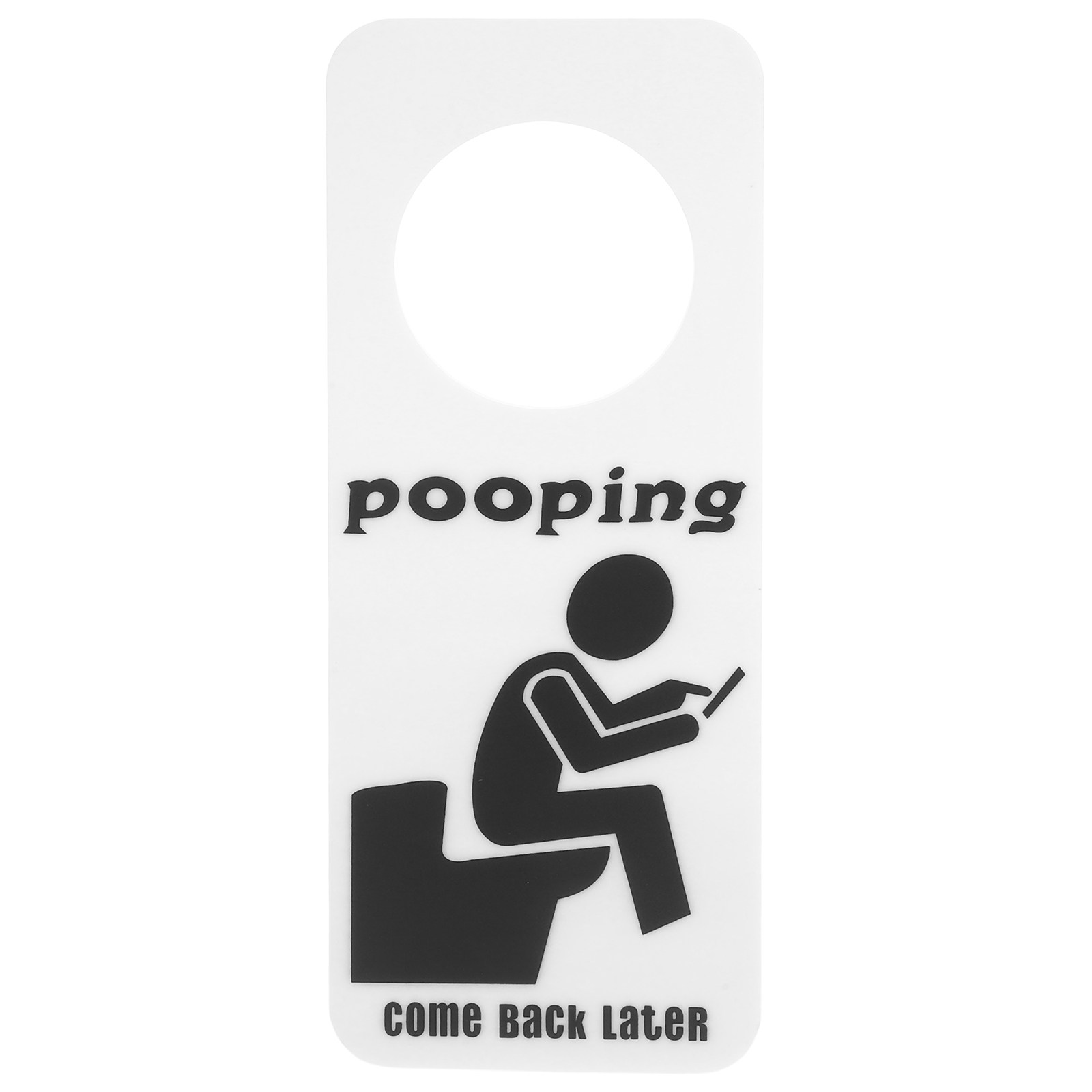 Banyo Dolu Kapı İşareti Komik  - Home Bathroom Occupied Sign incelemesi ve fiyatı