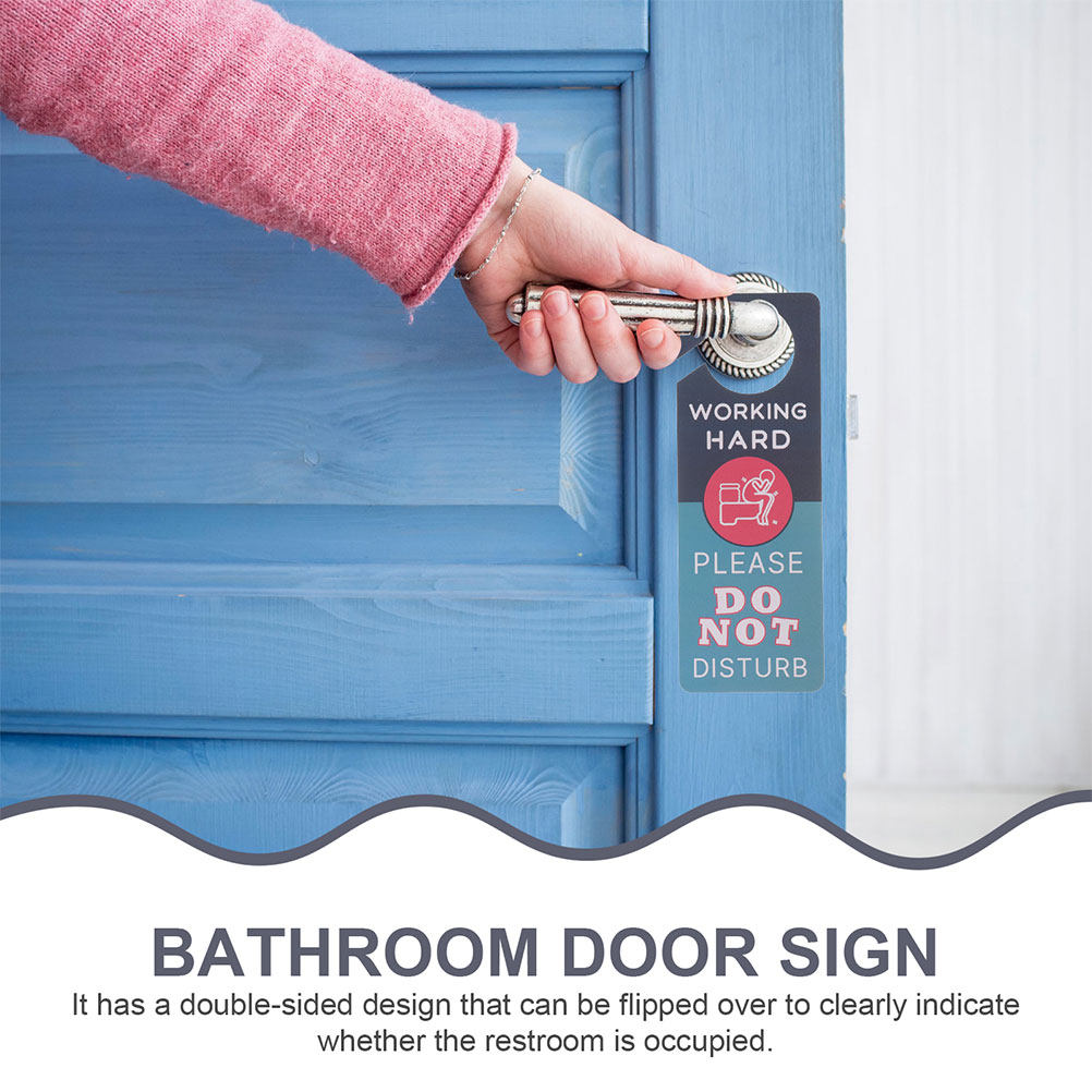 2 adet çift taraflı kapı asılı - Home Bathroom Occupied Sign incelemesi ve fiyatı
